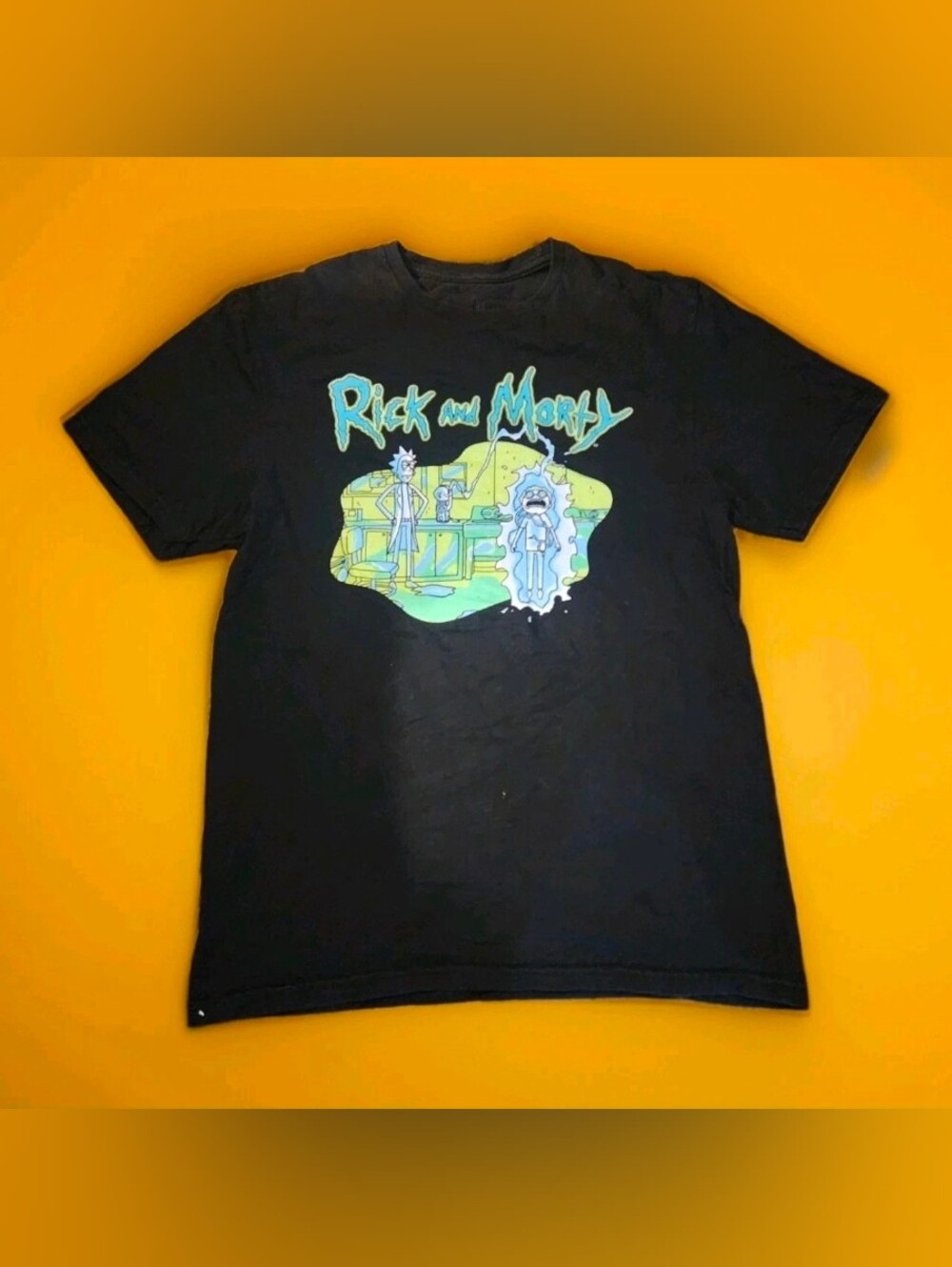 Rick And Morty Black Graphic T-Shirt